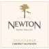 Newton Unfiltered Cabernet Sauvignon 2018  Front Label