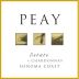 Peay Vineyards Estate Chardonnay 2020  Front Label