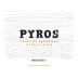 Pyros Wines Valle de Pedernal Appellation Malbec 2019  Front Label