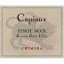 Capiaux Cellars Chimera Pinot Noir 2022  Front Label