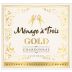 Menage a Trois Gold Chardonnay 2022  Front Label