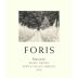 Foris Riesling 2018  Front Label