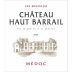 Chateau Haut Barrail Cru Bourgeois 2018  Front Label
